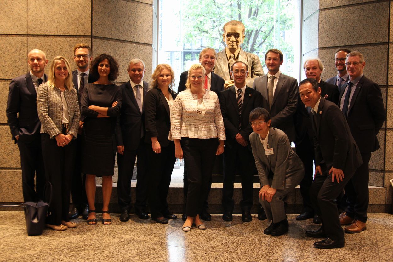 Delegation of European Parliament Committee on International Trade paid a courtesy visit to Japan