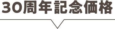 30周年記念価格