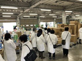 Merger of Toyama Co-op and Co・op Toyama and tours of  distribution centers 