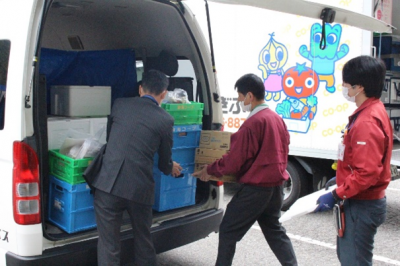 Co-op Gifu starts a joint Cargo and Passenger Consolidation business with Hida City and Nohi Bus