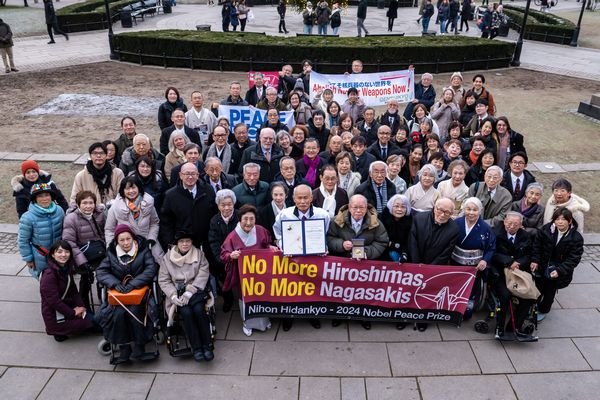 JCCU Attends the Nobel Peace Prize Award Ceremony as a Member of Japan Confederation of A- and H-Bomb Sufferers Organizations (Nihon Hidankyo) Delegation