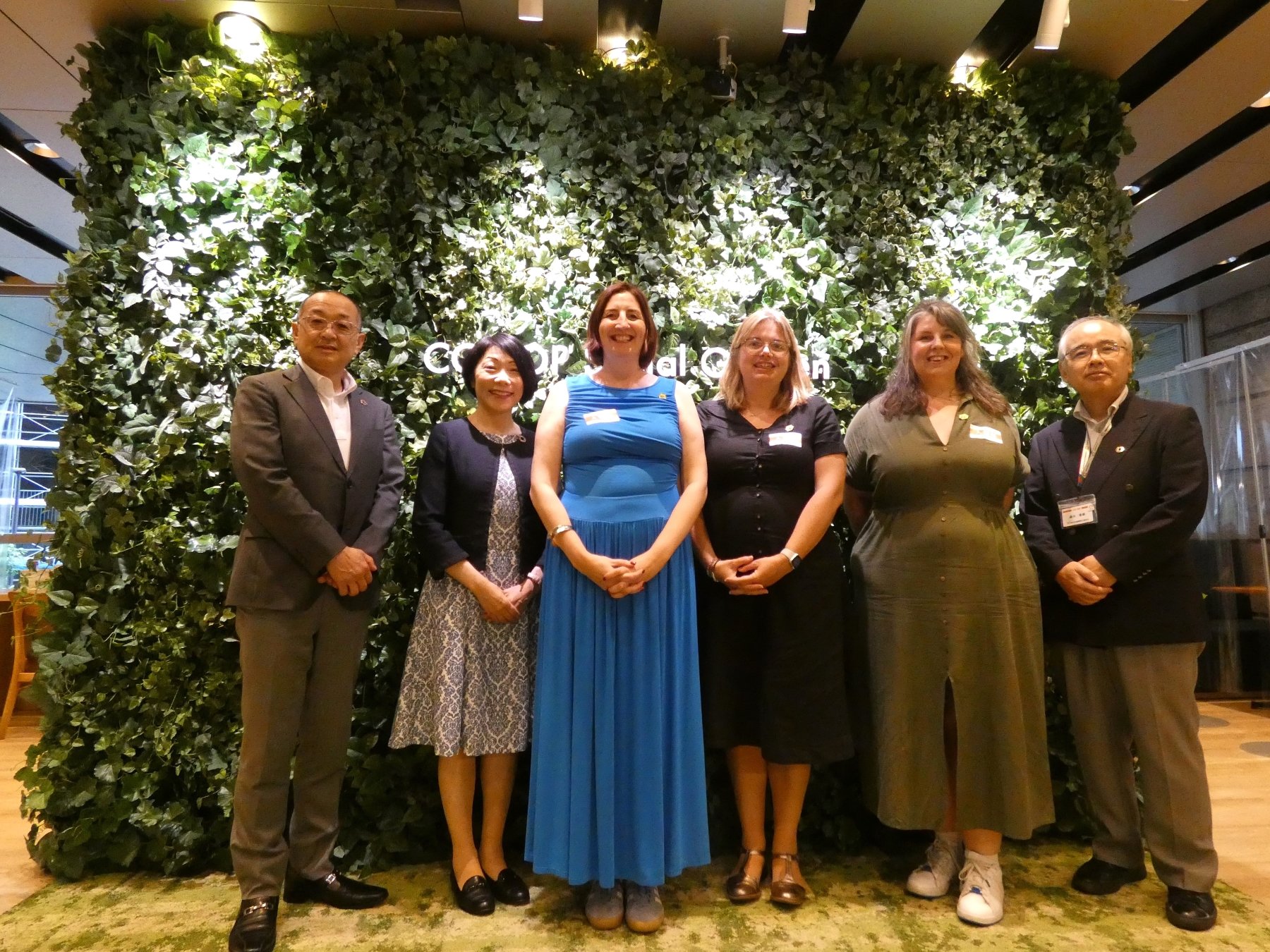 Delegation from Co-operatives UK and Central Co-op Visits JCCU