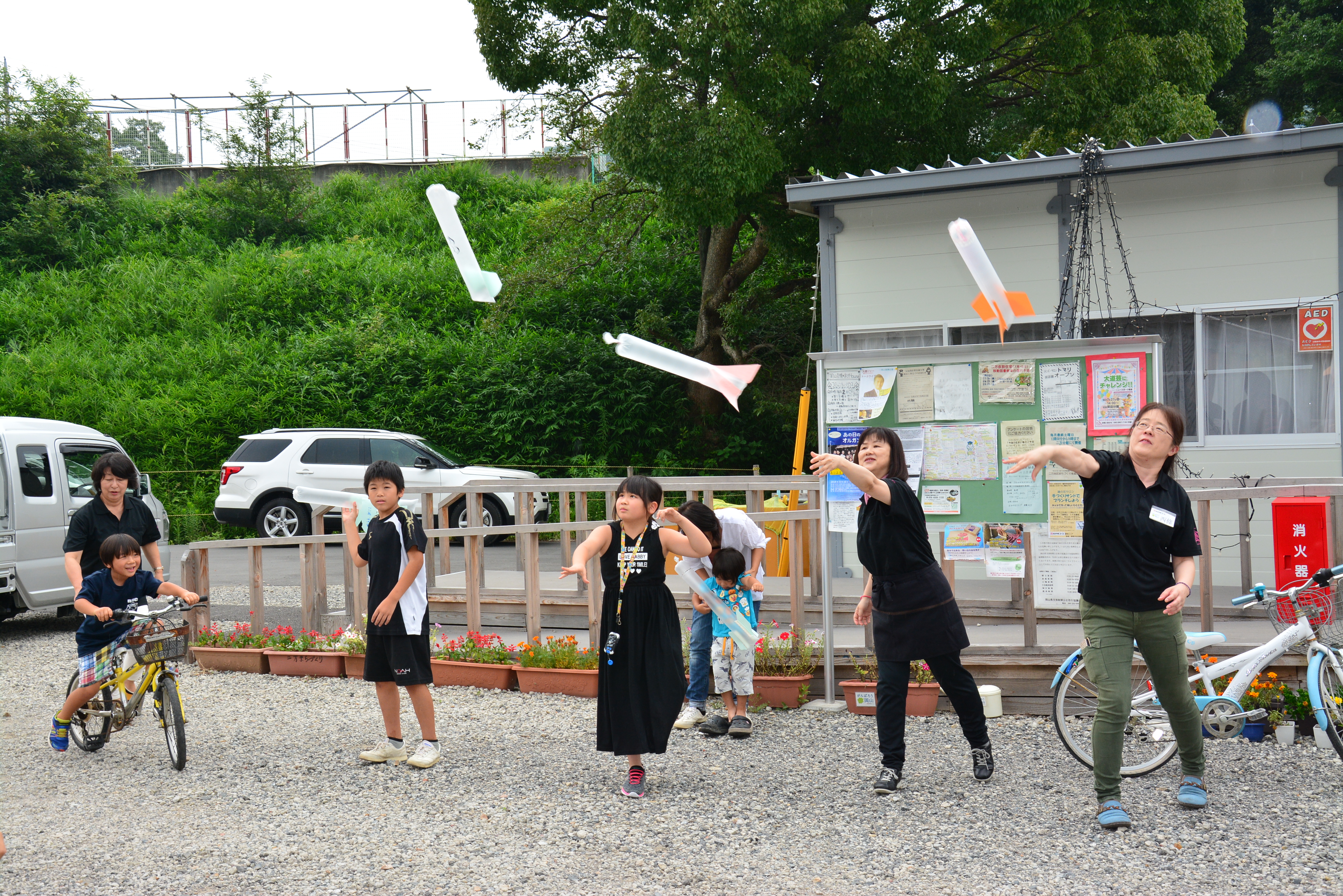 Okayama Co-op's children event for heavy rain victims living in temporary housing