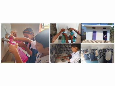 JCCU Donations Help Build Toilets and Safe Drinking Water Facilities at an Indian School