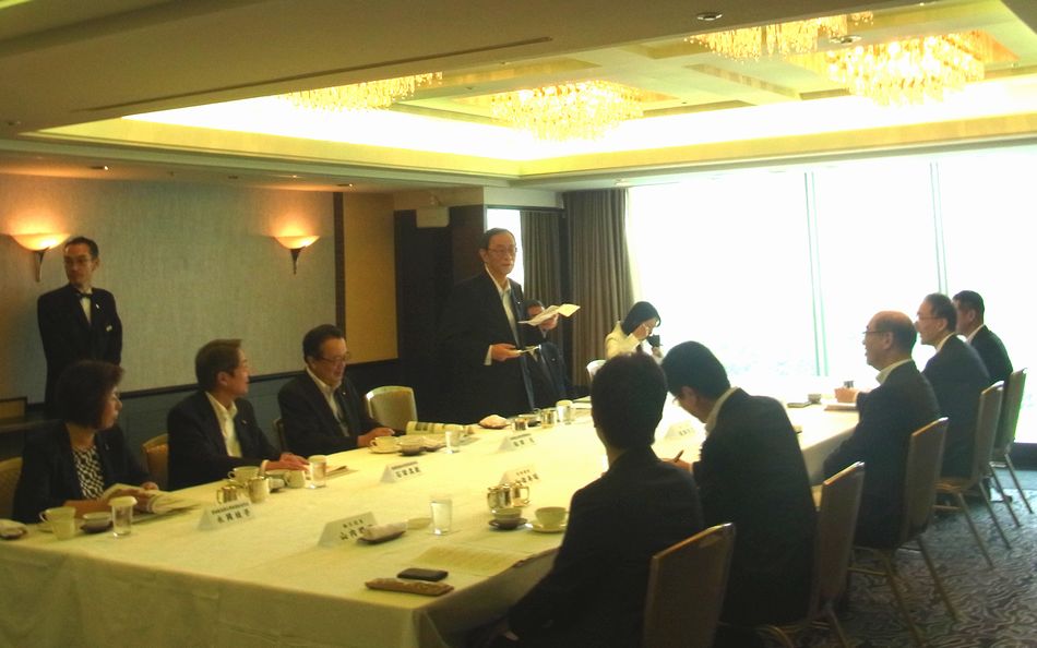 細田幹事長代行のごあいさつ