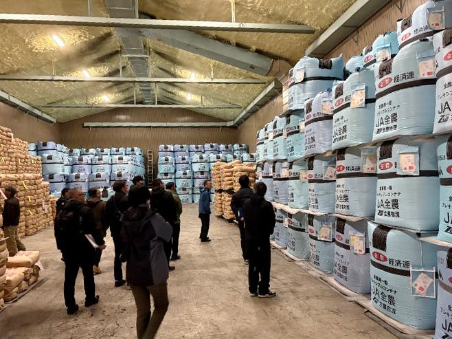 生協グループとJAグループによる点検の様子